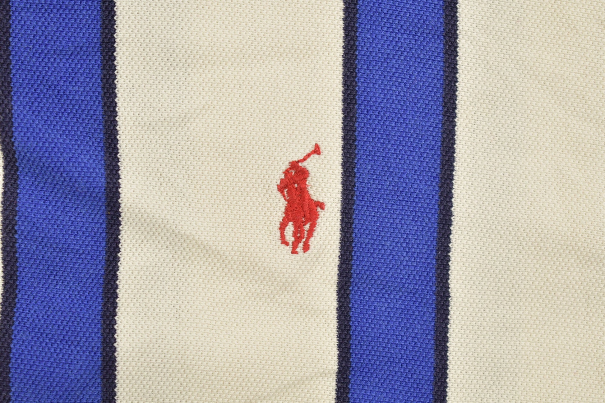 Vintage 1990s Polo Ralph Lauren Striped Collared Shirt