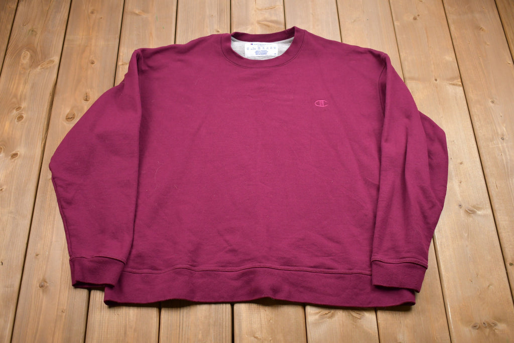 Vintage 1990s Champion Embroidered Crewneck