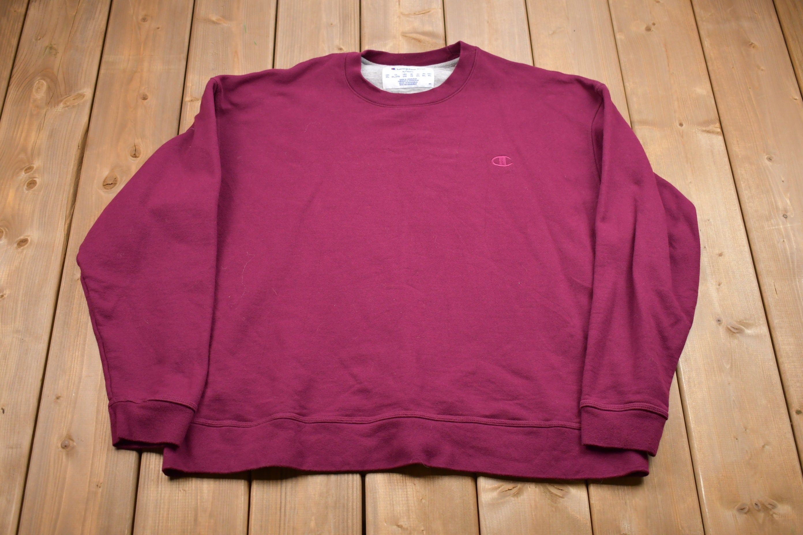 Vintage 1990s Champion Embroidered Crewneck