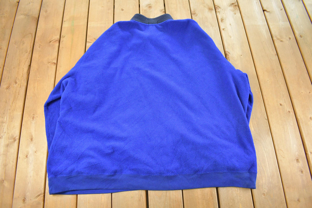 Vintage 2000s Polo Ralph Lauren Embroidered Fleece Sweater Men's 6XL