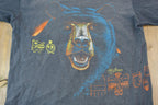 Vintage 1990s Potters County Black Bear Single Stitch Graphic T-Shirt