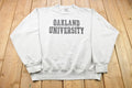 Vintage 1990s Oakland University Crewneck Sweatshirt