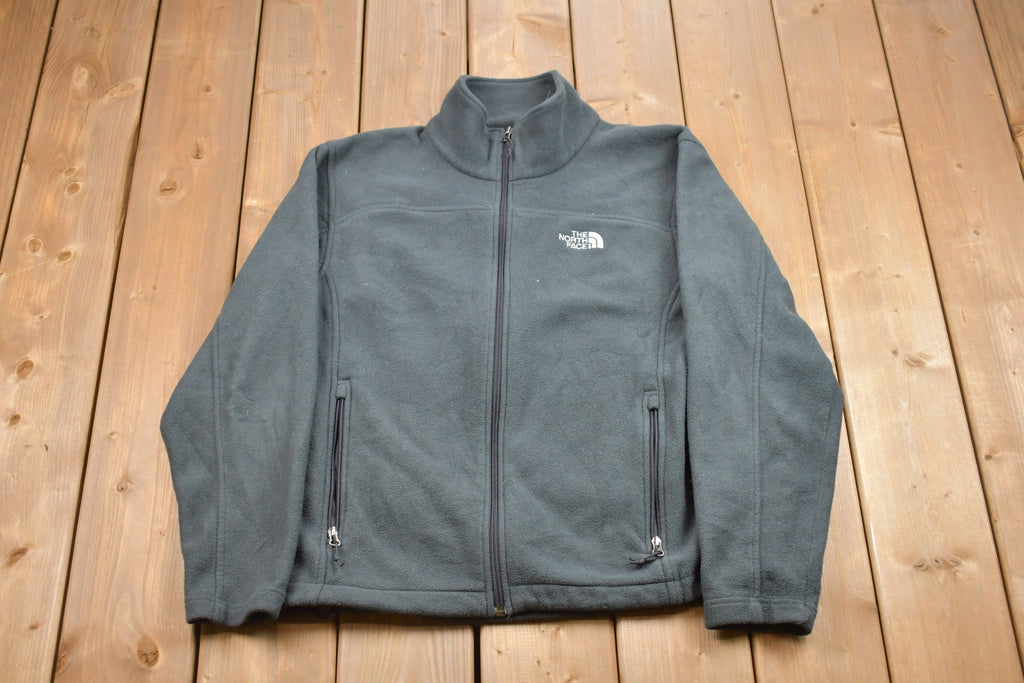 Vintage 1990s North Face Fleece Zip Up Sweater