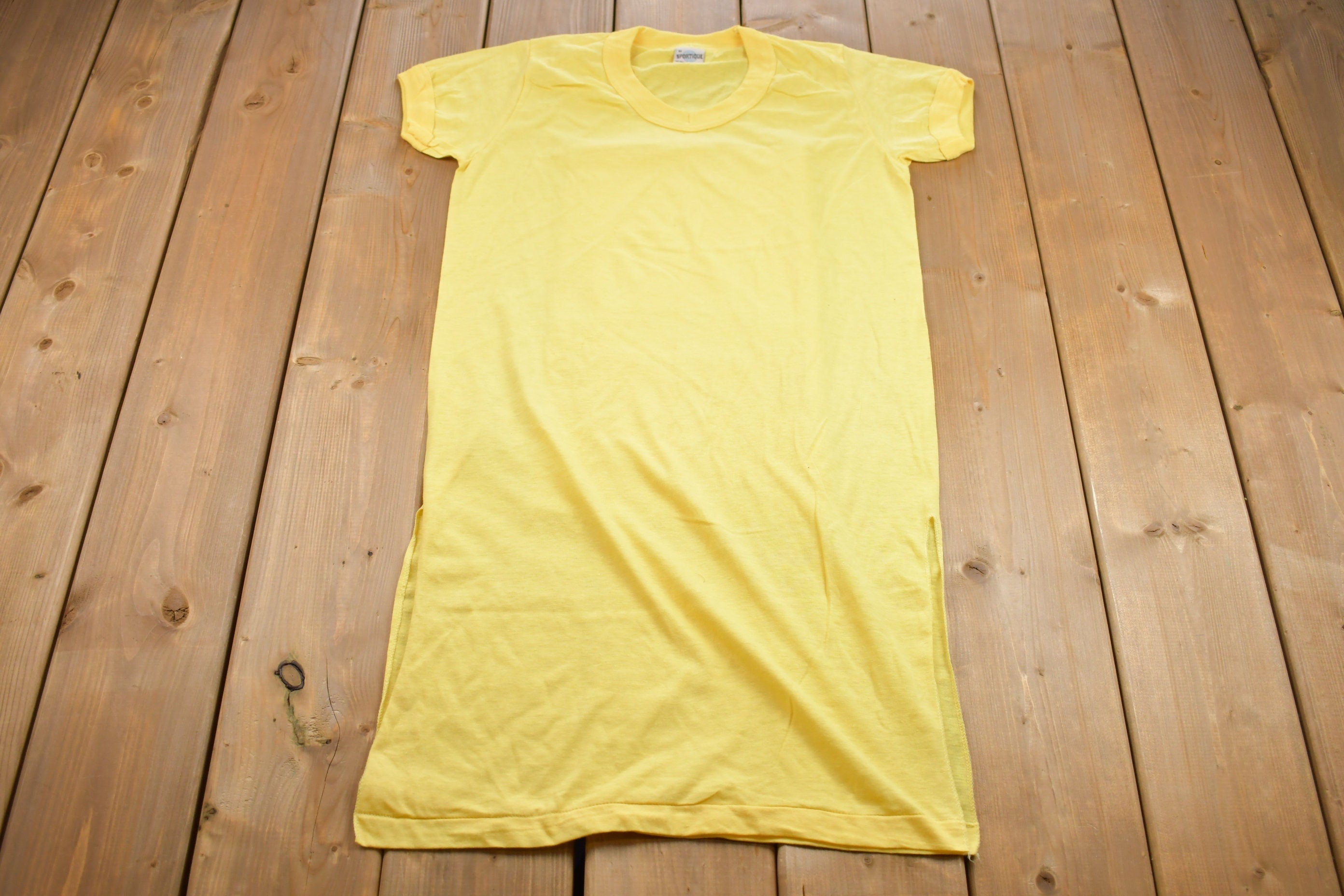 Vintage 1990s Sportique Extra Long T-Shirt