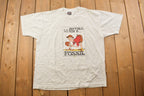 Vintage 1990s Funny Old Fossil Graphic T Shirt