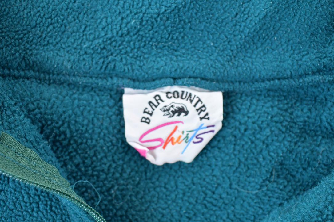 Vintage 1990s Canada Bear Country Fleece Sweater