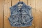 Vintage 1990s Ymi Denim Sleeveless top