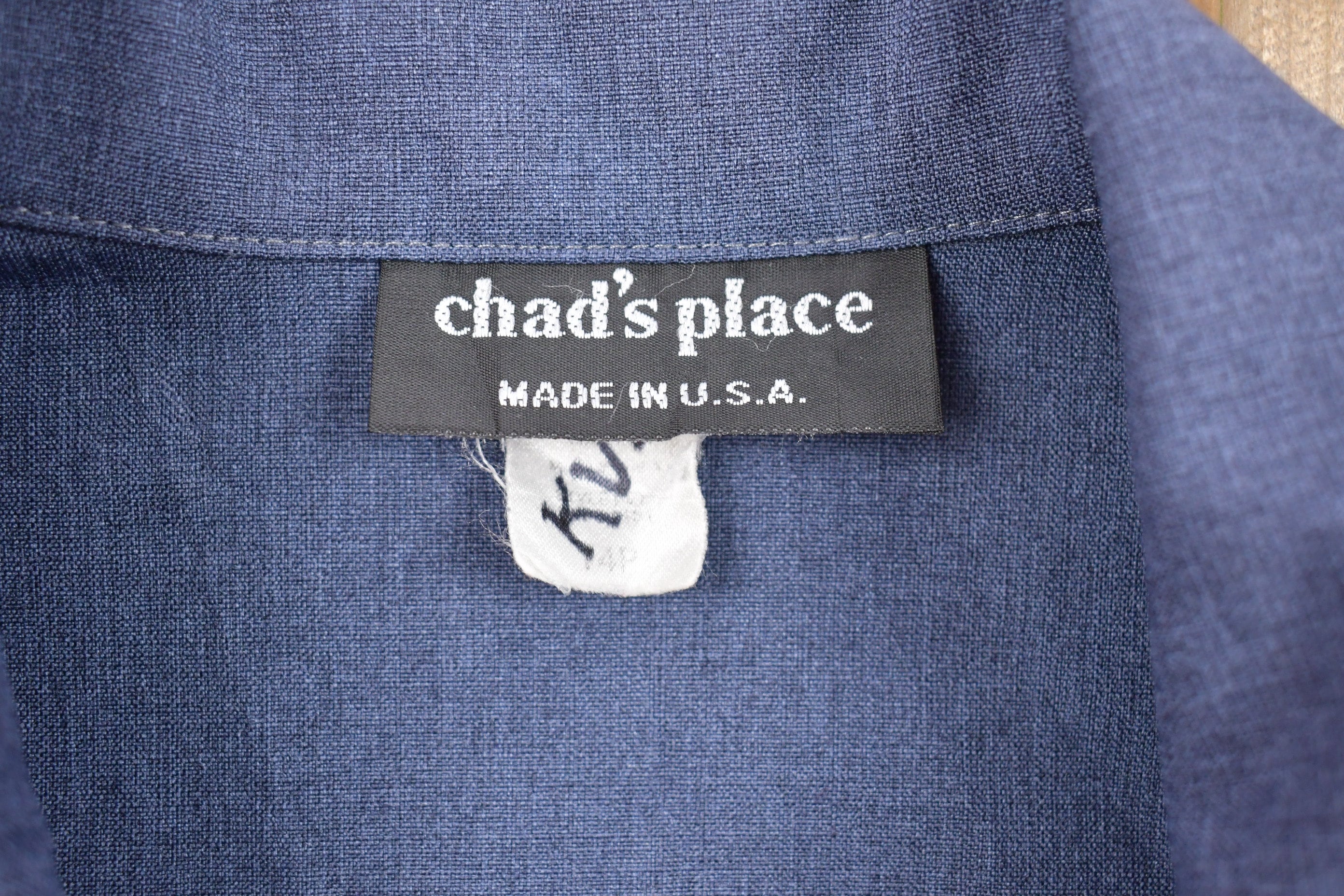 Vintage 1990s Chads Place Button Up Shirt