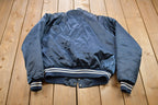 Vintage 1990s USS Iowa Satin Bomber Jacket