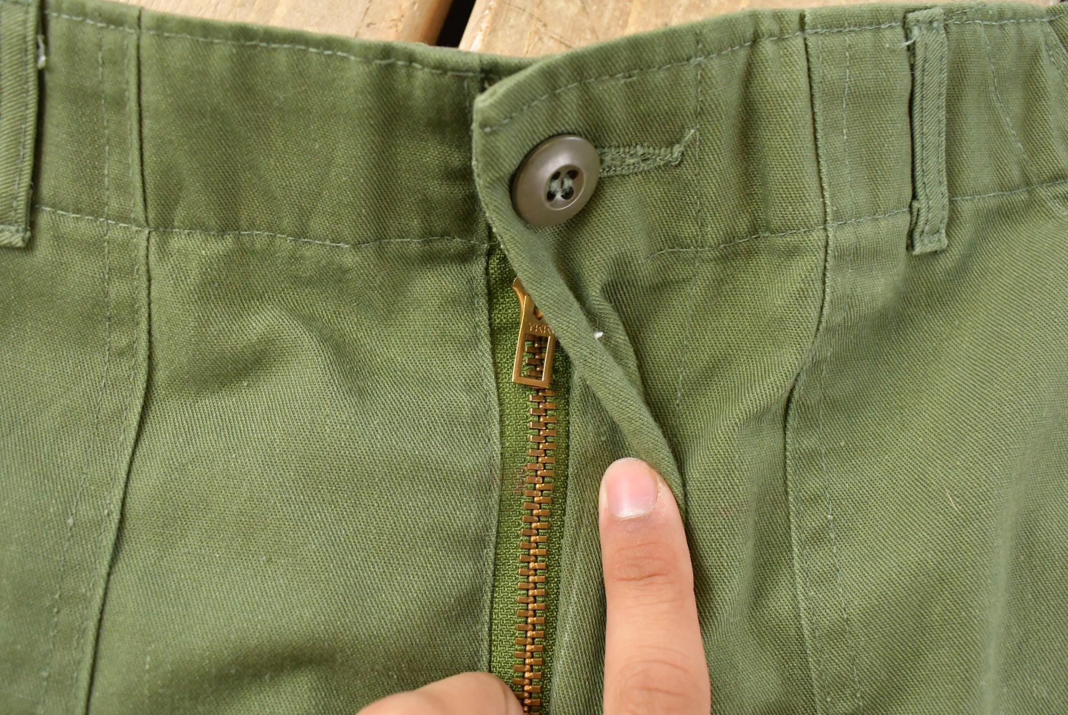 Vintage 1980s Military OG 507 Army Fatigue Pants Men's 32 x 31