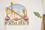 Vintage 1990s Myrtle Beach Graphic Print Crewneck Sweatshirt Men's L