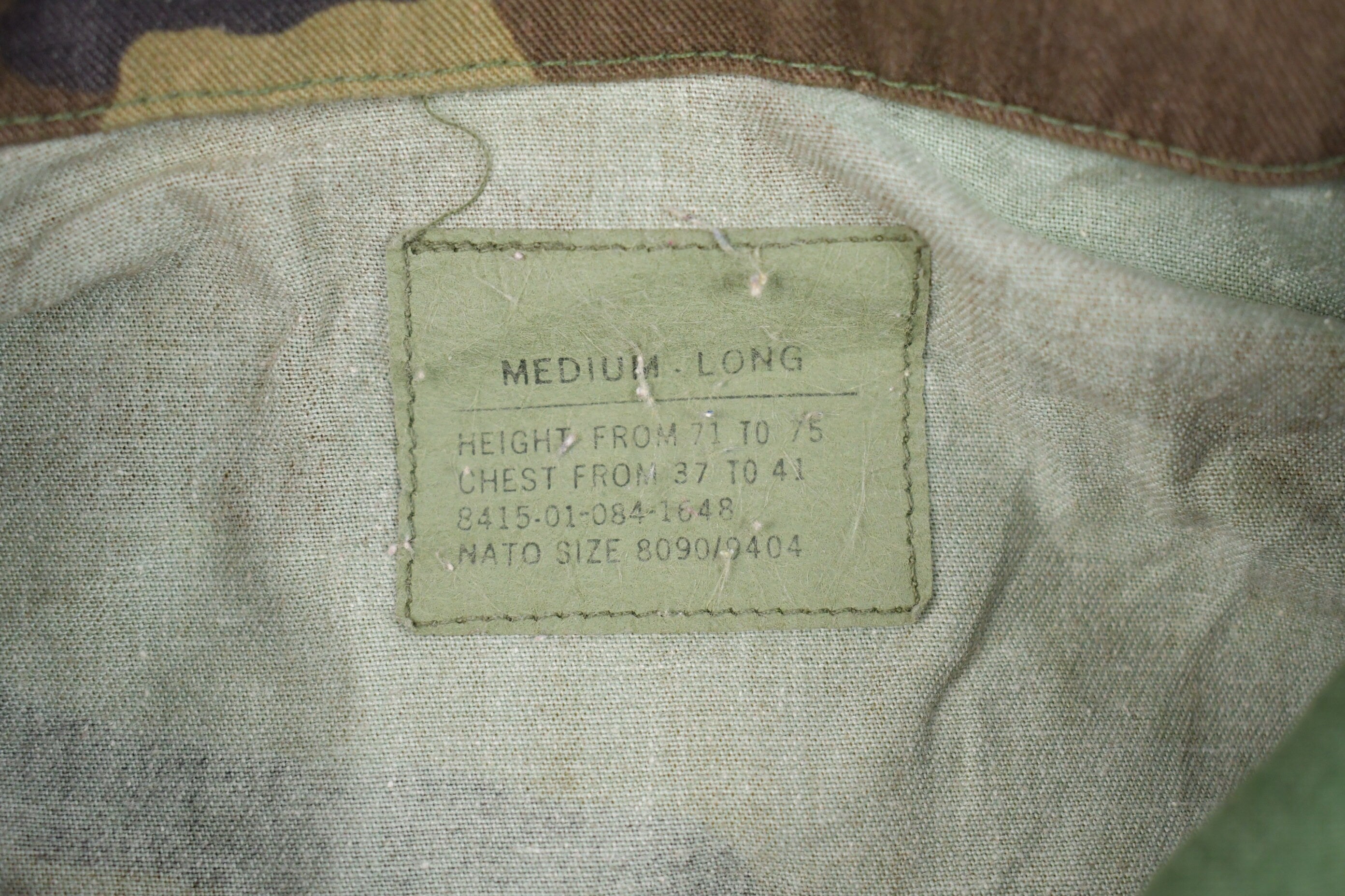 Vintage Military Button Up Jacket