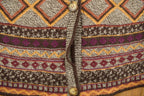Vintage 1980s Norton McNaughton Knit Cardigan Sweater Vest