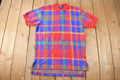 Vintage 1990s Polo By Ralph Lauren Small Pony Plaid Polo Shirt Size M Made In Canada
