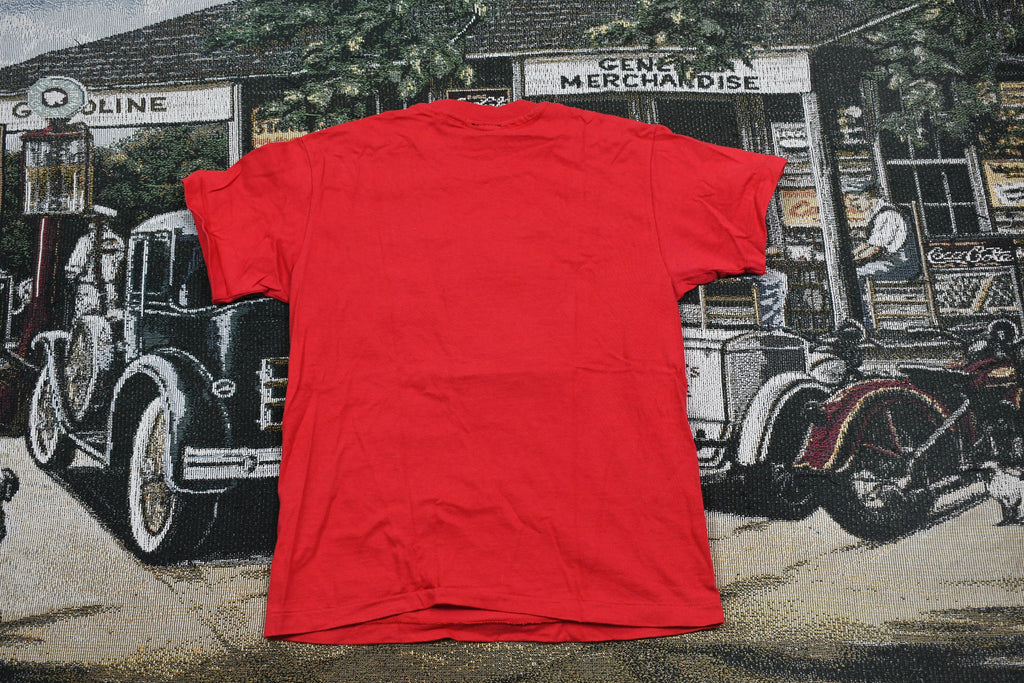 Vintage 1990s COOL T Shirt With Pocket For Photo