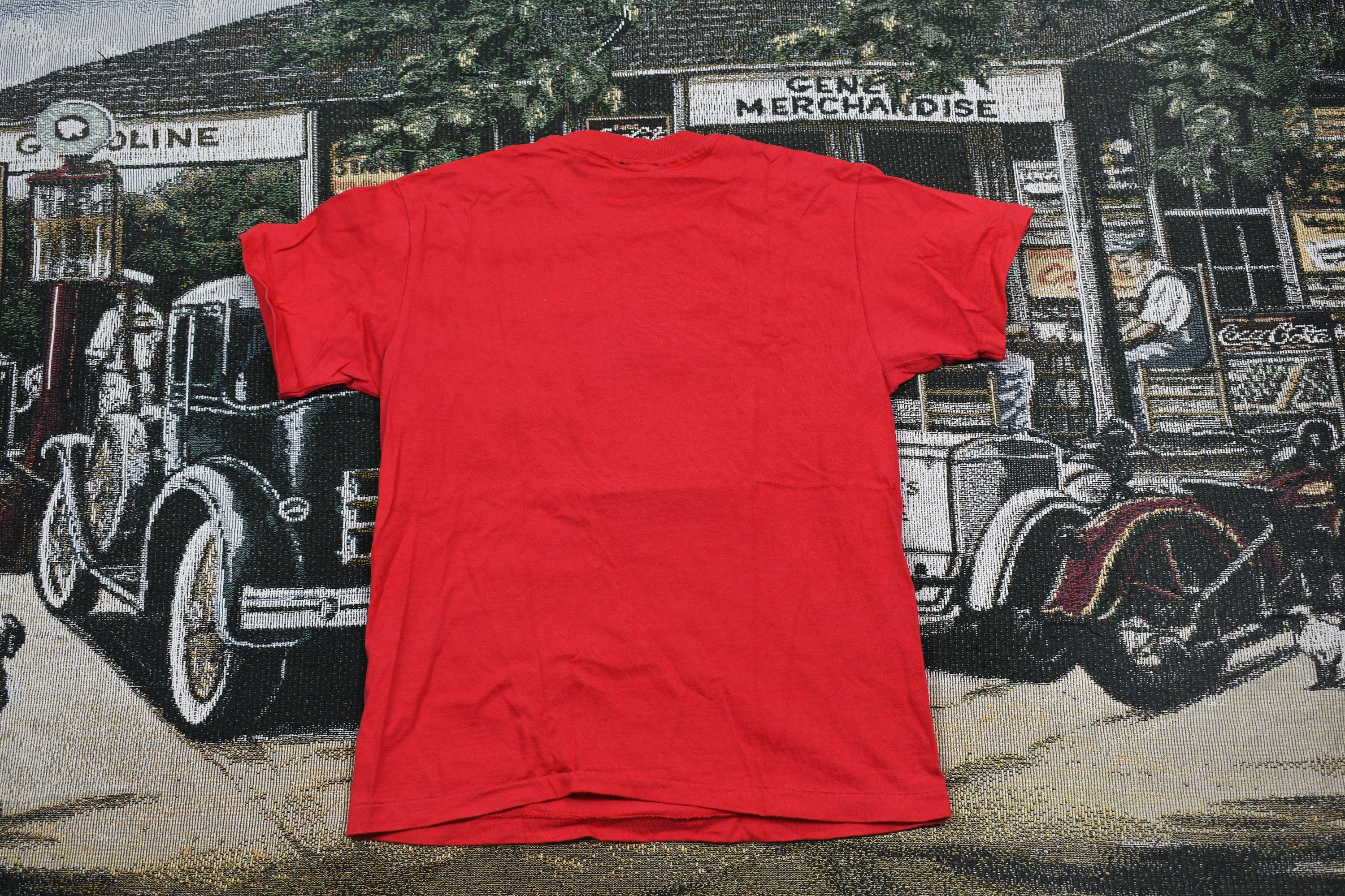 Vintage 1990s COOL T Shirt With Pocket For Photo
