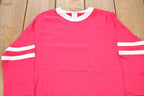 Vintage 1970s Pink Striped T-Shirt Dress