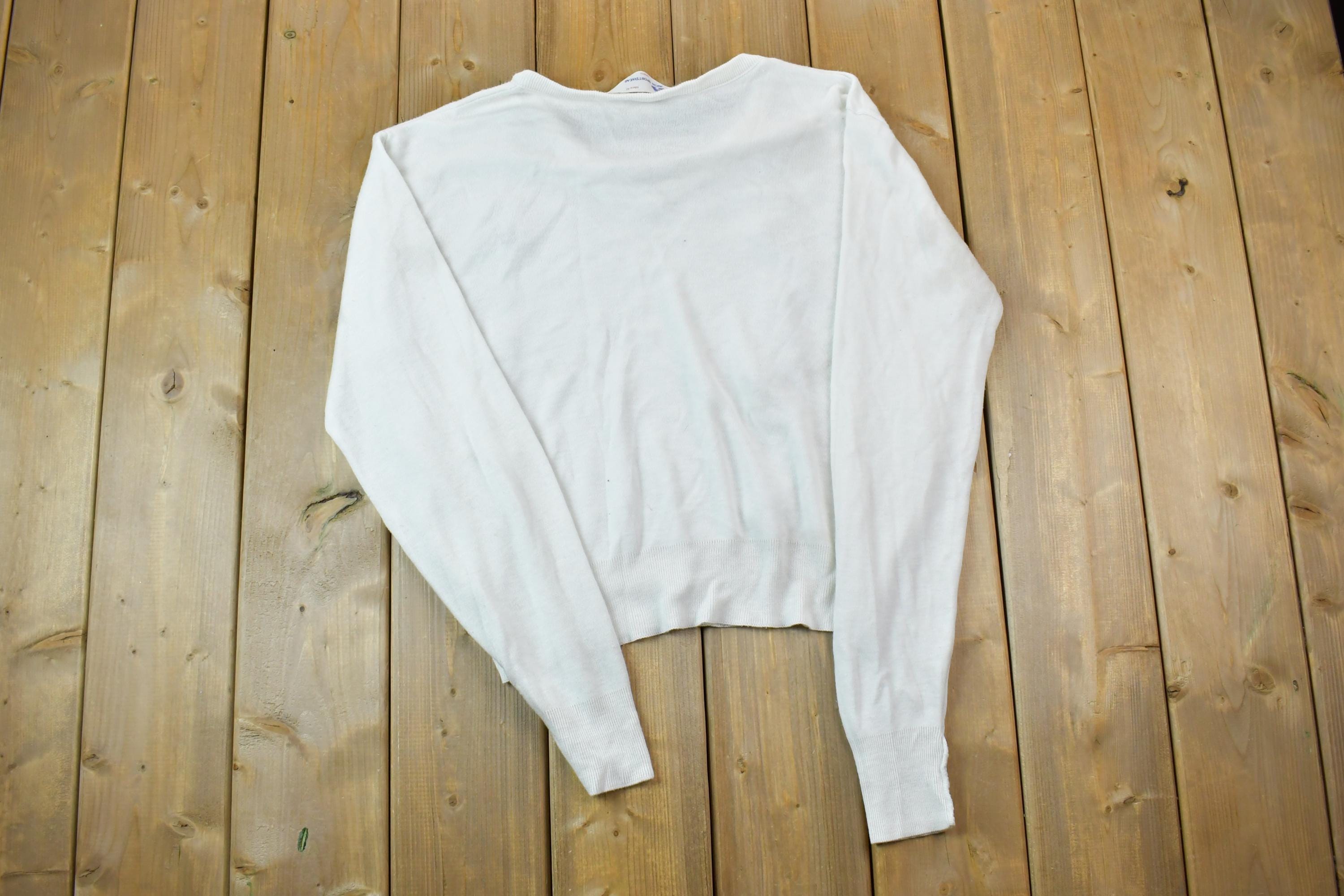 Vintage 1990s Avon Sportswear Knit V Neck Sweater