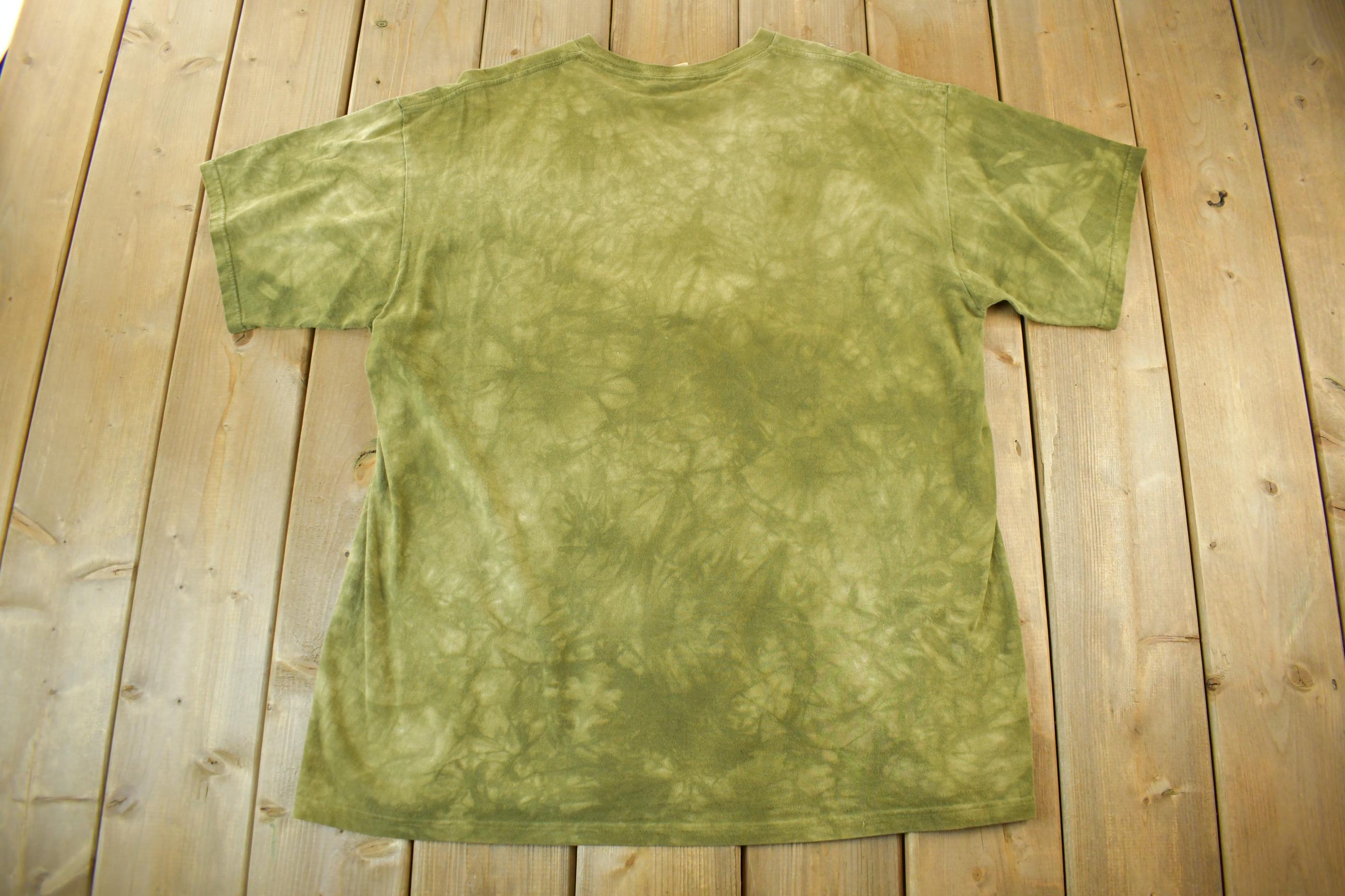 Vintage 1999 The Mountain Tiger Souvenir Graphic Print T-Shirt Men's XL