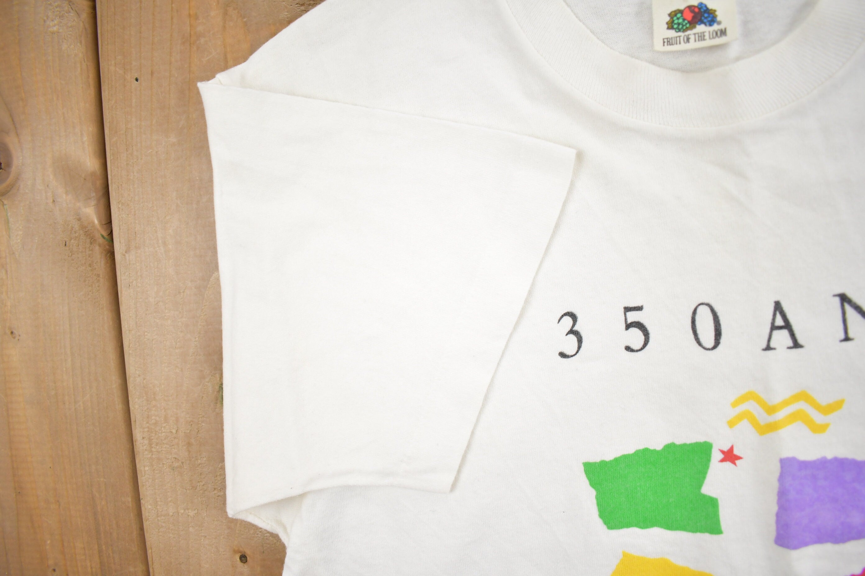Vintage 1980s 350ans Montreal Fête Graphic T Shirt