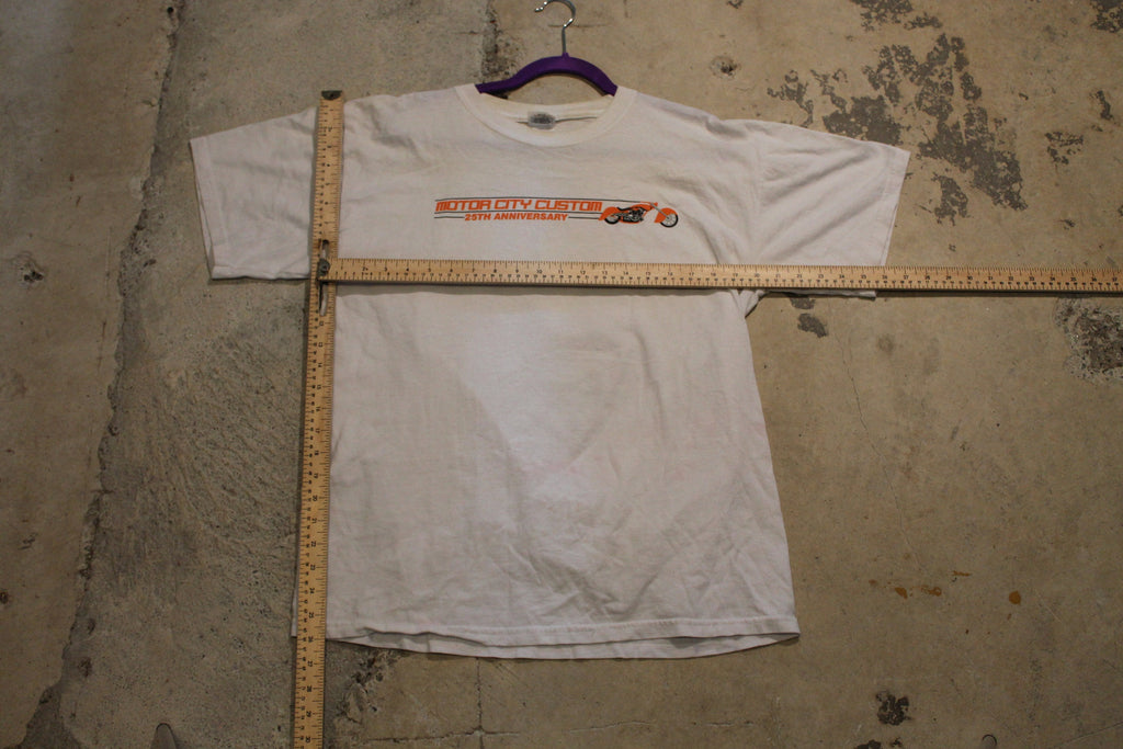 Vintage 1990s Motor City Customs Graphic T Shirt