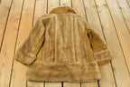 Vintage 1960's One World Faux Fur Coat Women's Large
