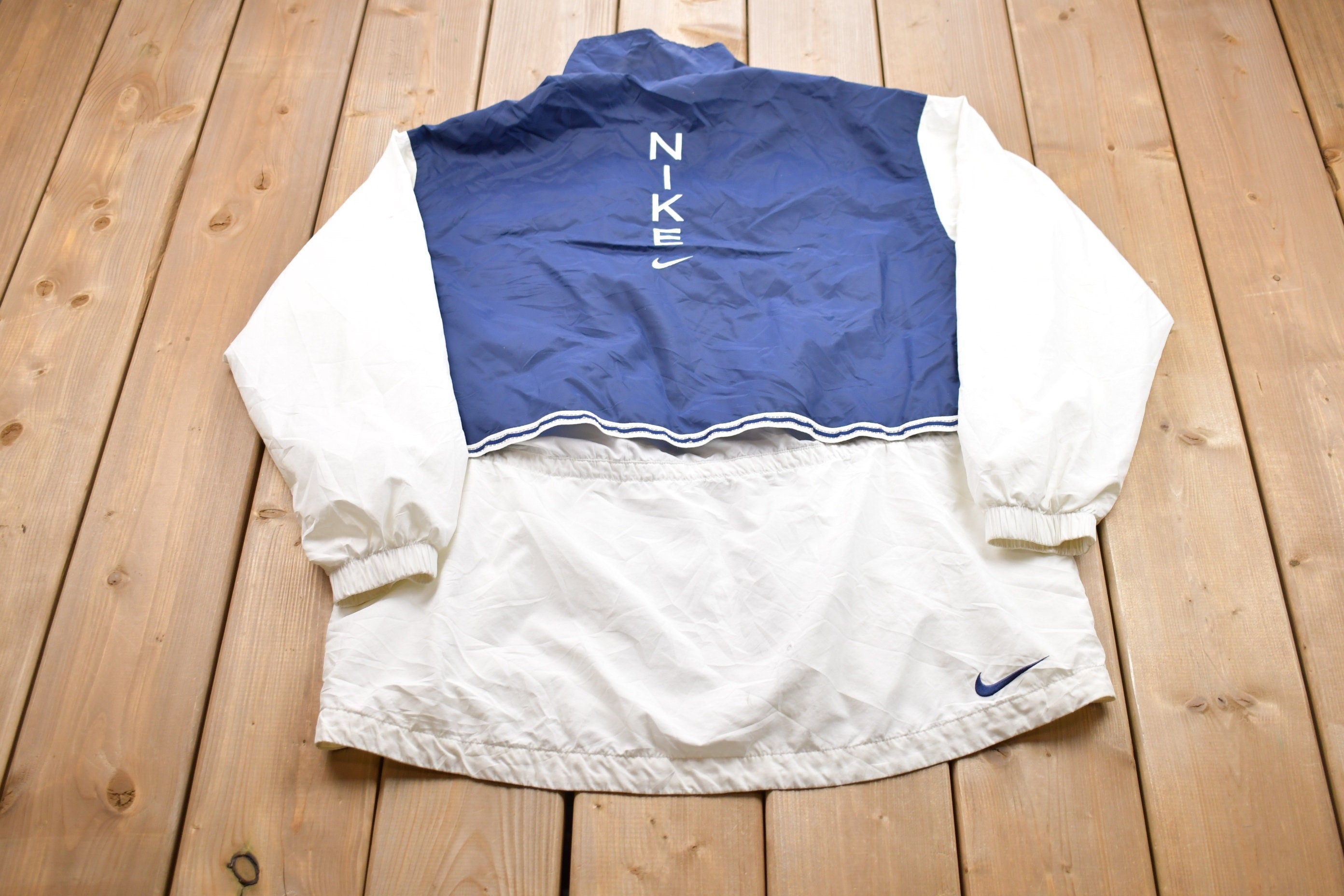 Vintage 1990s Nike Color Block Windbreaker Jacket