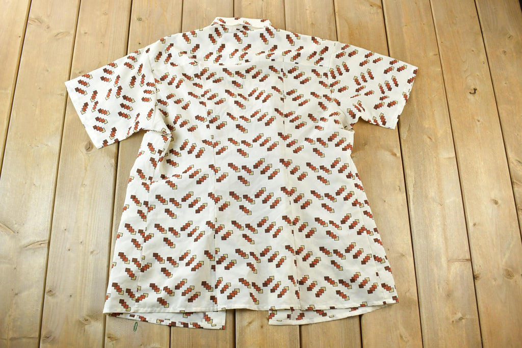 Vintage 60s Van Heusen Super Silk Western Button Up Shirt