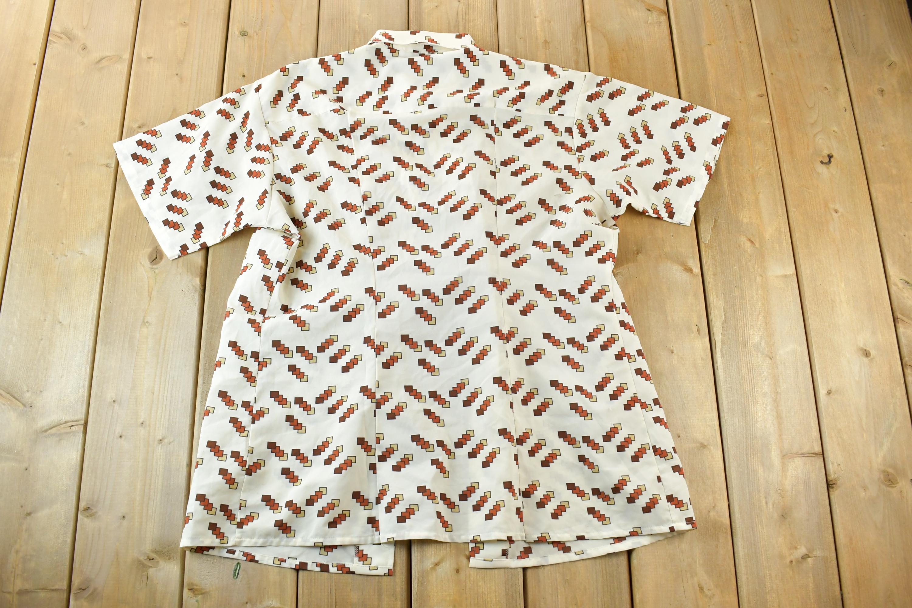 Vintage 60s Van Heusen Super Silk Western Button Up Shirt