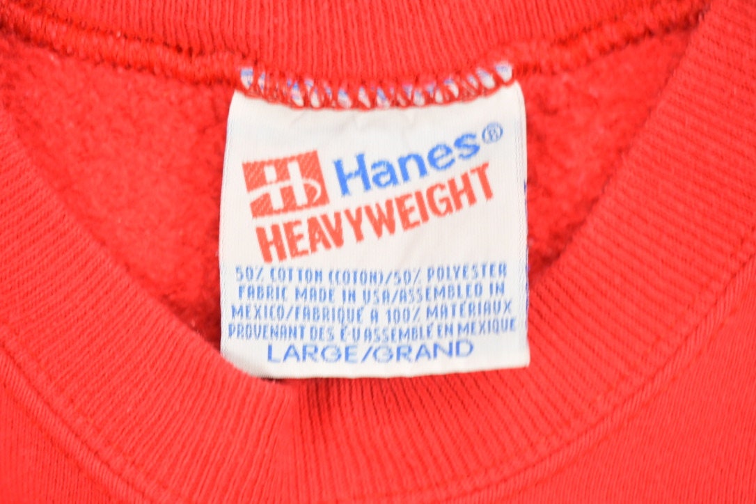 Vintage 1990s Winter Farm Graphic Sweatshirt
