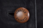 Vintage 1980s Career Suede Leather Coat