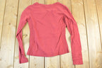Women Vintage Vigoss Y2K Blank Red T-Shirt / Vigoss Grunge Skull Print / Contrast Stitch / Internet Famous Clothing / Over Dyed