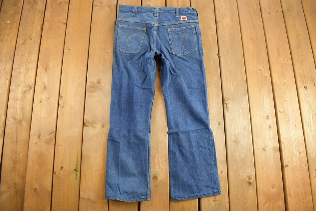 Vintage 1970s GWG Western Style Boot Jeans Size 34 x 38.5