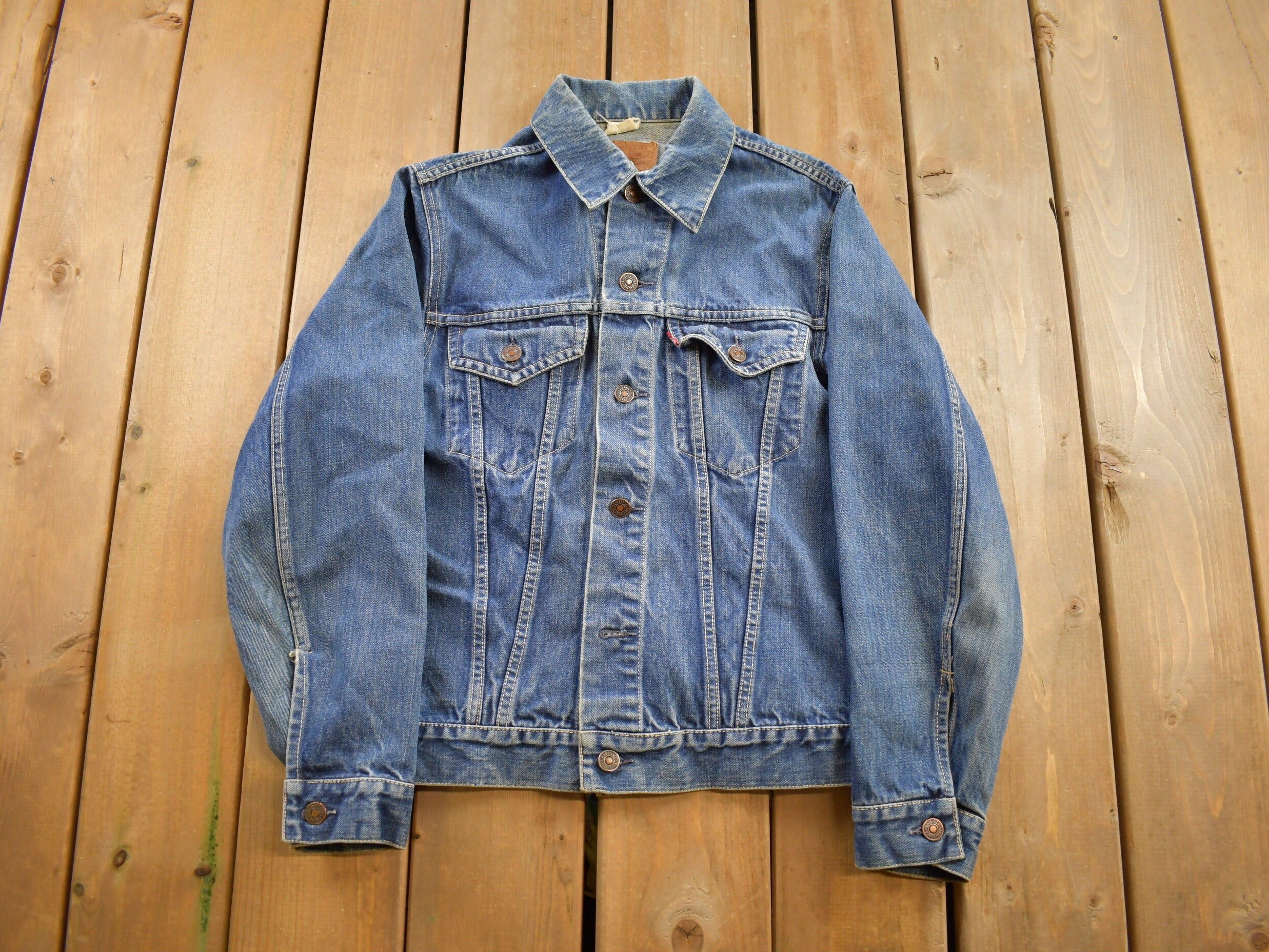 Vintage 1960s Levi's Type 3 Big E Denim Jacket