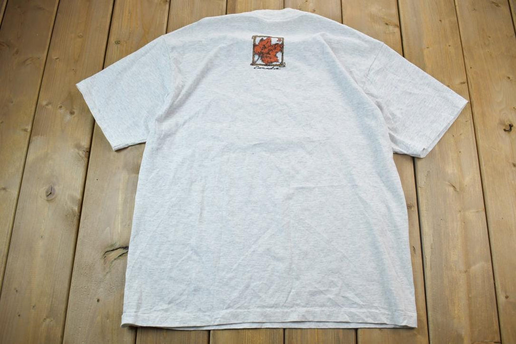 Vintage 1990s Bouctouche New Brunswick Souvenir T-Shirt
