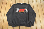 Vintage 1990s Nascar Ernie Irvan Crewneck Sweatshirt Men's Large