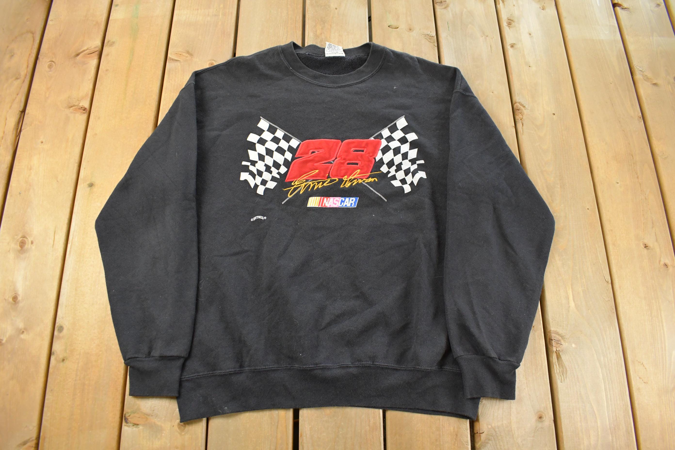 Vintage 1990s Nascar Ernie Irvan Crewneck Sweatshirt Men's Large