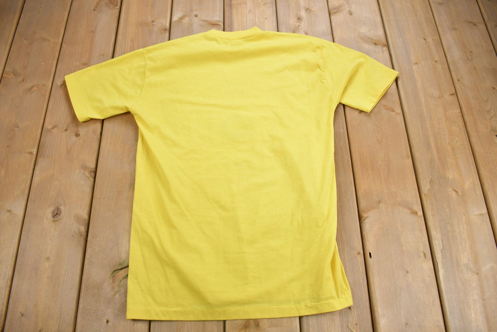 Vintage 1987 Sidney Sussex College Cambridge Cancer Research Graphic T Shirt