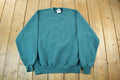 Vintage 1990s Jerzees Blank Crewneck Sweatshirt Men's Large