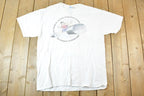 Vintage 1990s State Powerlifting Drug Free Souvenir T-Shirt Men's L