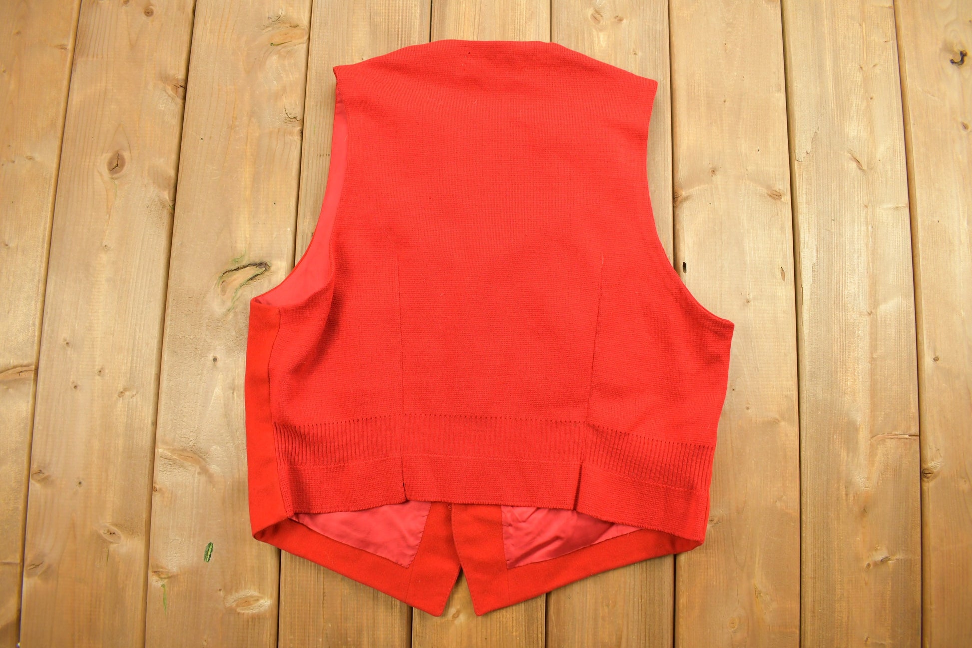 Vintage 1970s Sleeveless Button Up Shirt