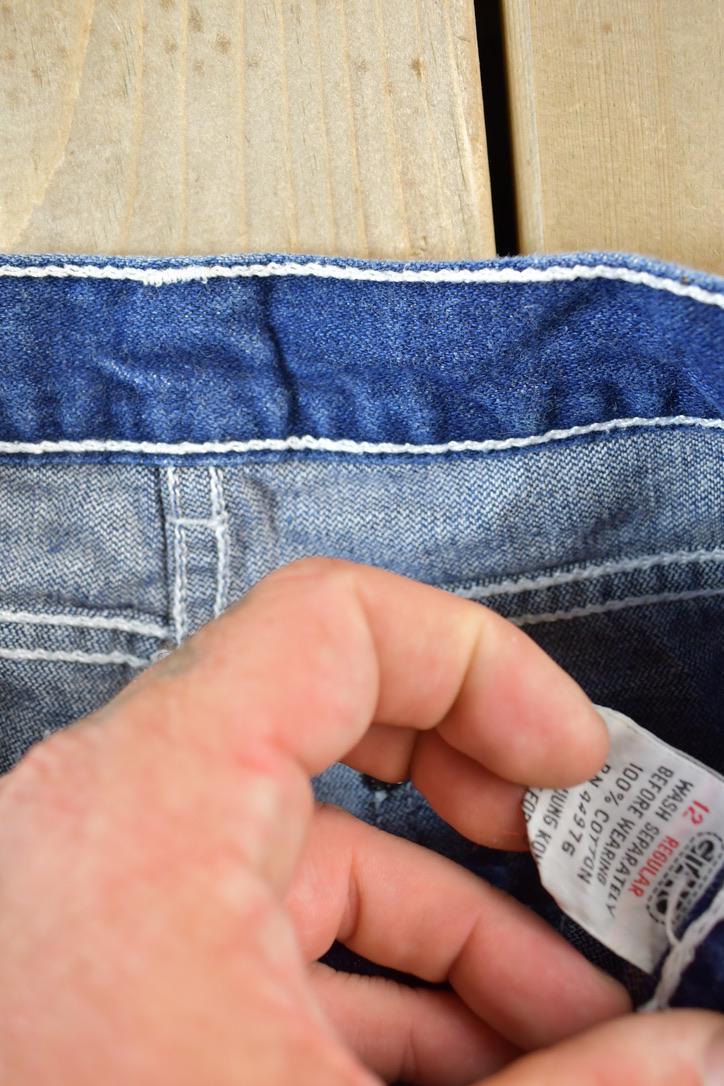 Vintage 1990s Gitano Denim Jeans Size 24 x 27 Made In USA