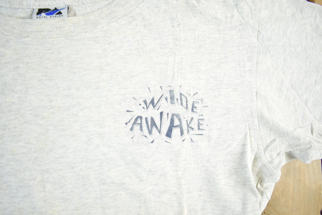 Vintage 1990s Jesus Christ Wide Awake Graphic T-Shirt Men's Medium