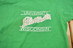 Vintage 1990s University of Wisconsin Collegiate T-Shirt  NCAA Tee  Americana  Sportswear