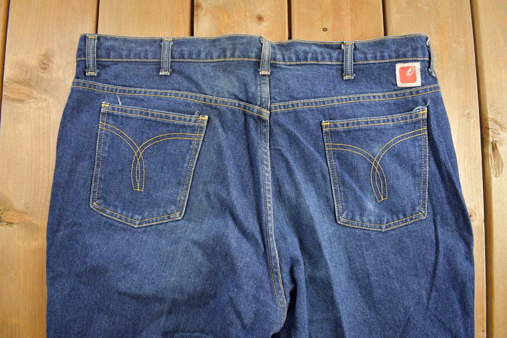 Vintage 1970s GWG Western Style Boot Jeans Size 34 x 38.5