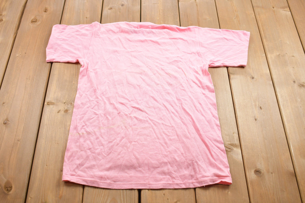 Vintage 1991 Jerzees Yale University Pastel Collegiate T-Shirt