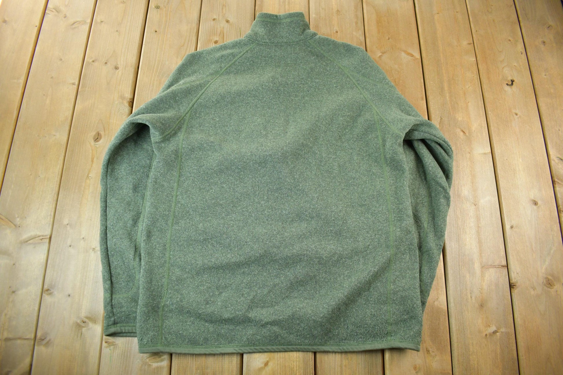 Vintage 2000s Patagonia Quarter Zip Fleece Sweater Men's Large