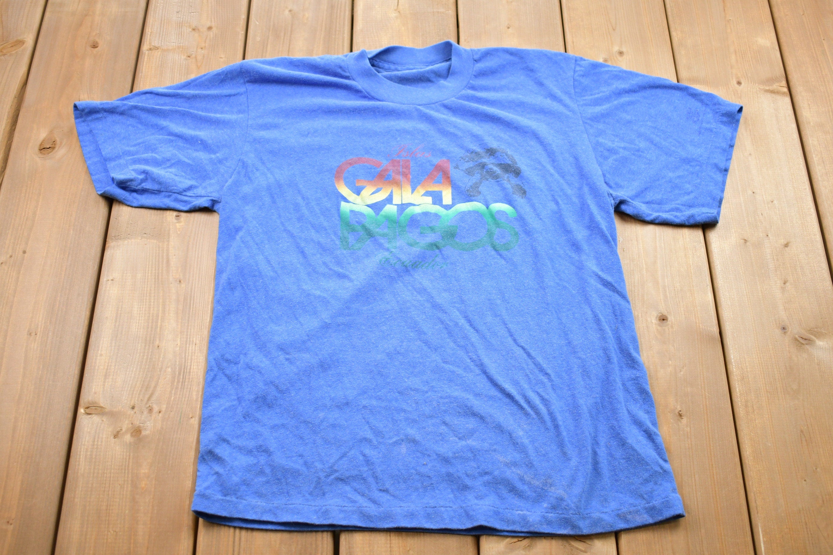 Vintage 1990s The Gala Pagos Graphic T-Shirt