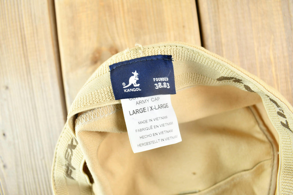 Vintage 1990s Kangol Flexfit Army Cap Size L-XL