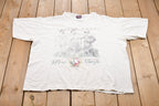 Vintage 1990s Three Stooges Triple Bogey Pro Shop Graphic T-Shirt
